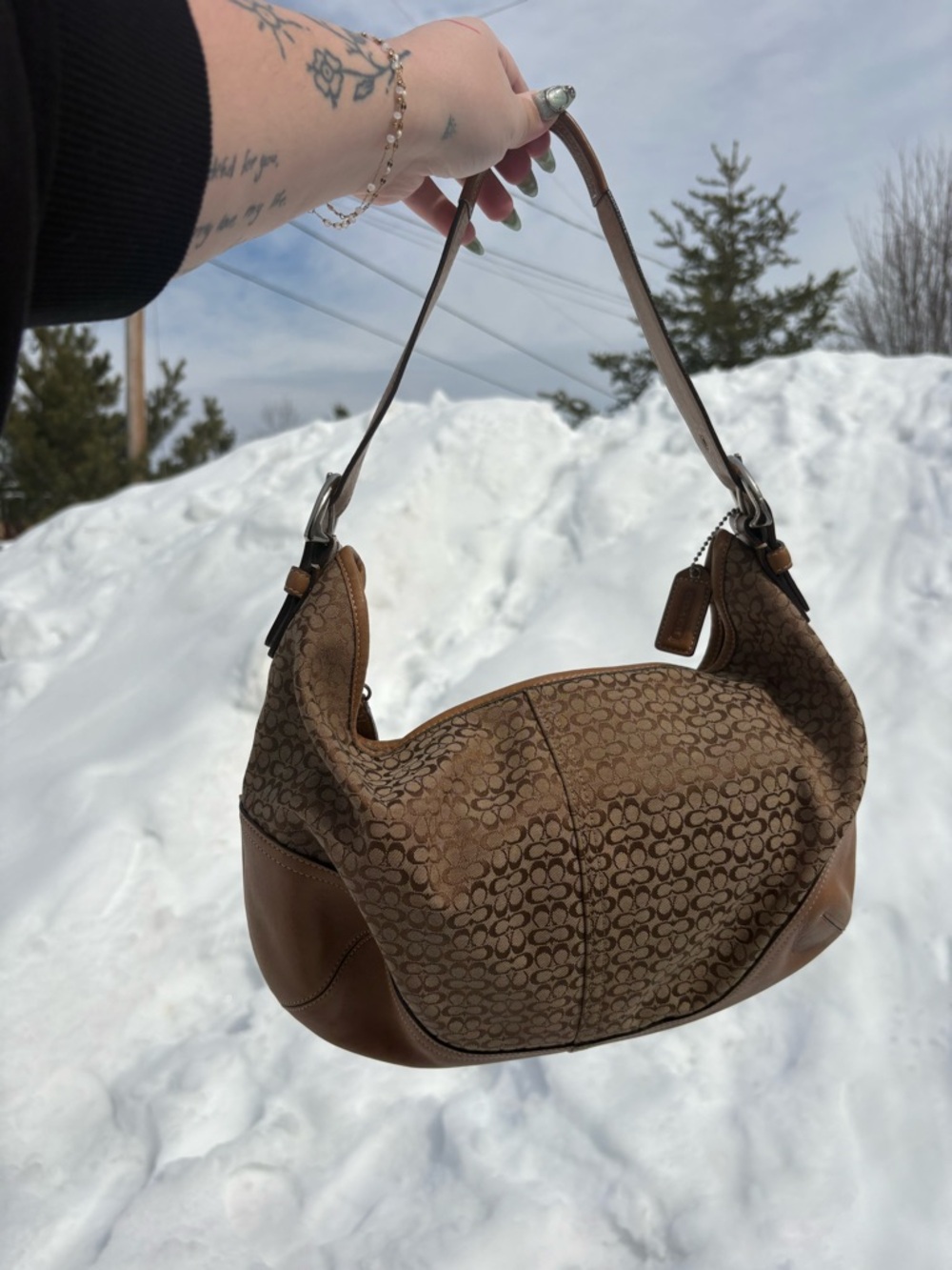 Vintage 2003 Coach SoHo Hobo🤎✨